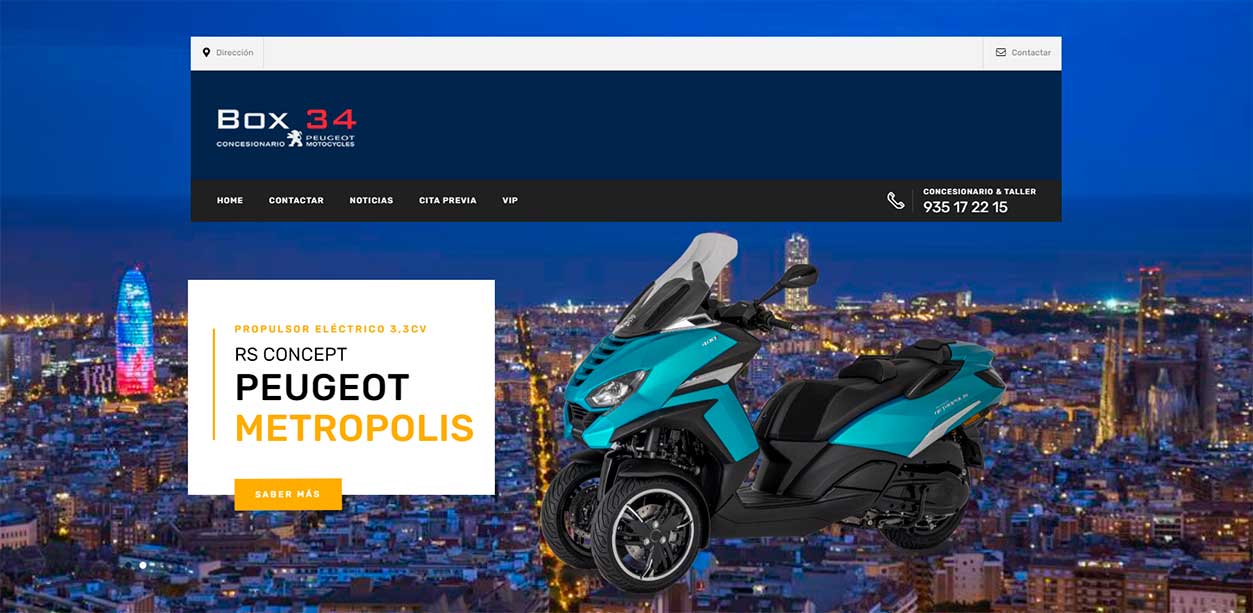 Concesionario Peugeot Multimarca en Barcelona Box 34